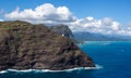 Amazing Scenic aerial view of Makapuu Point Lighthouse Trail Hike Royalty Free Stock Photo